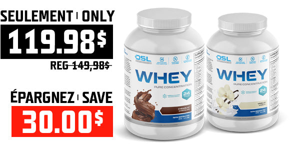 2X WHEY - Promotion